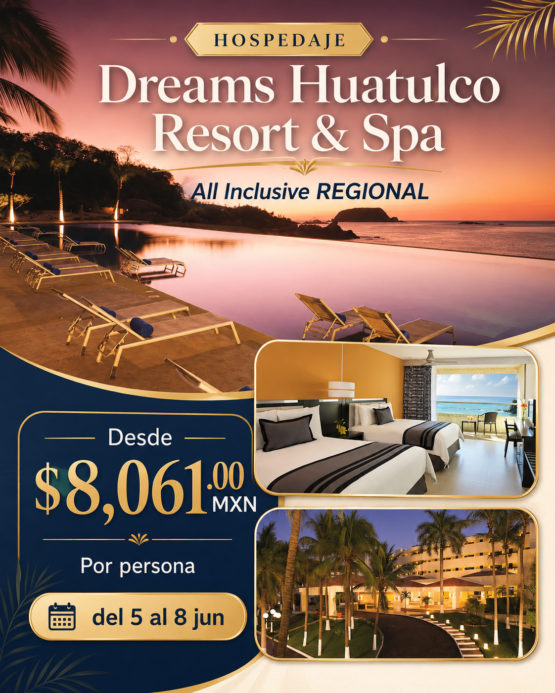 Flyer Dreams Huatulco Resort & Spa